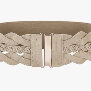 GRACE KARIN Women's Elastic Vintage Belt Stretchy Retro Wide Waist Cinch Belt